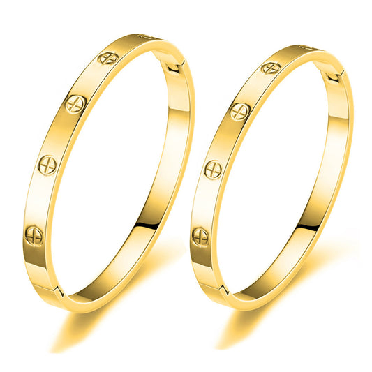 Popular Diamond Stainless Steel Armband