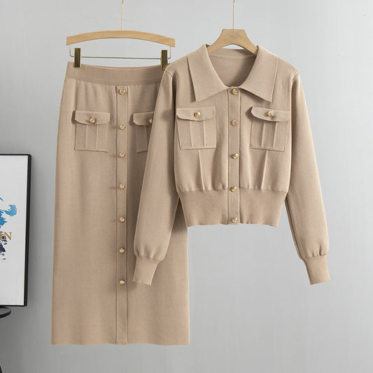 Tweedelig Rok- en Trui set voor Dames