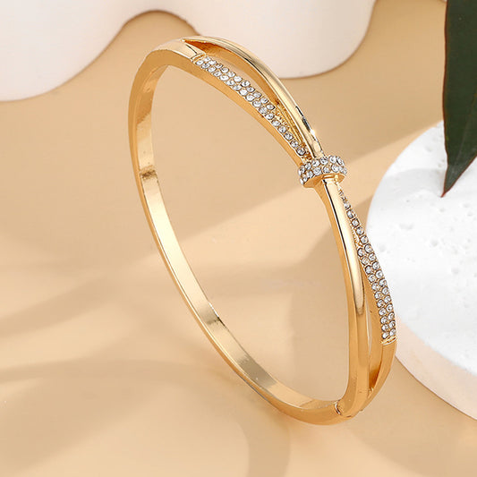 Armband Met Luxe Diamant Patronen