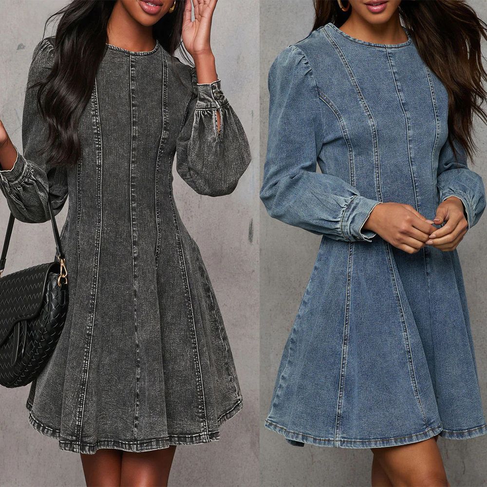 Trendy Denim Jurk