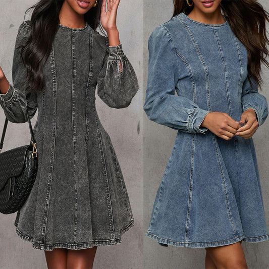 Trendy Denim Jurk