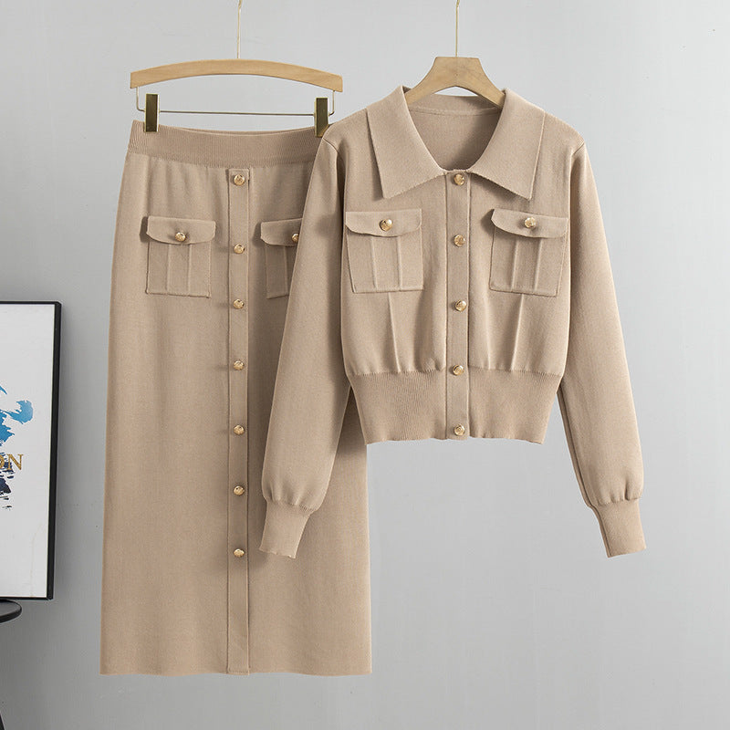 Tweedelig Rok- en Trui set voor Dames