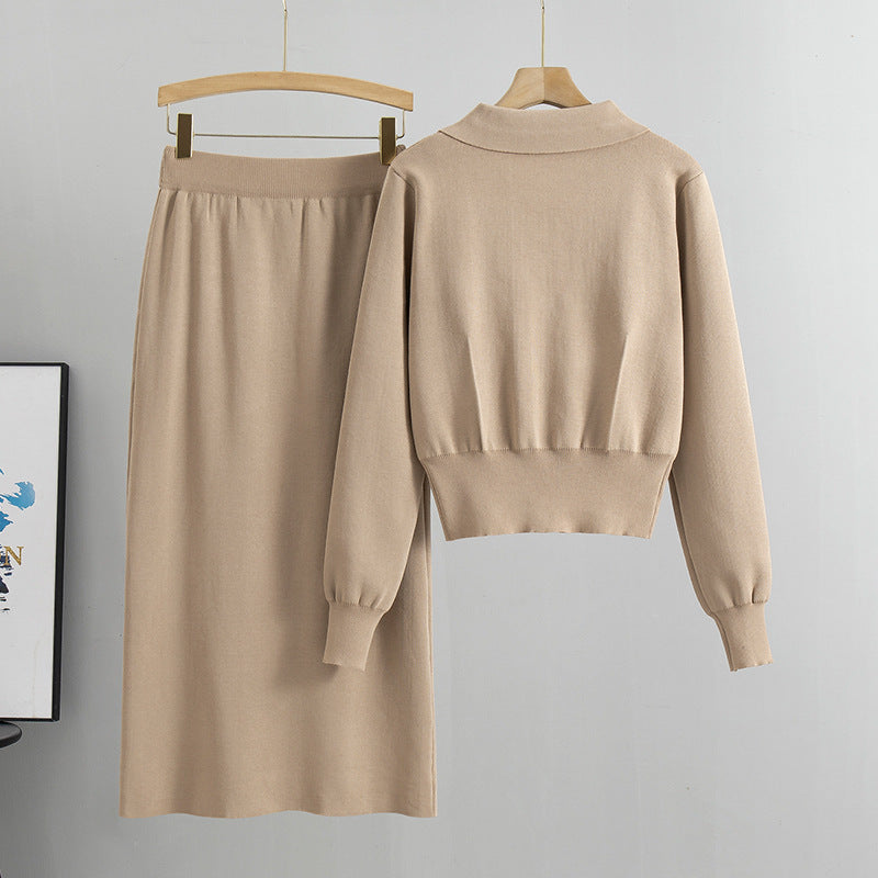 Tweedelig Rok- en Trui set voor Dames